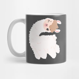 Cute llama dancing Mug